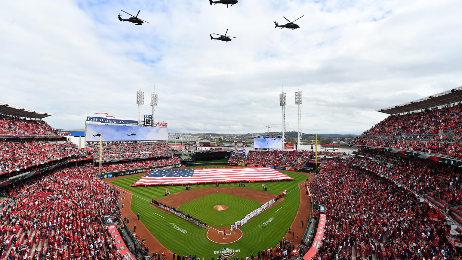 Hawks baseball day at Great American Ballpark